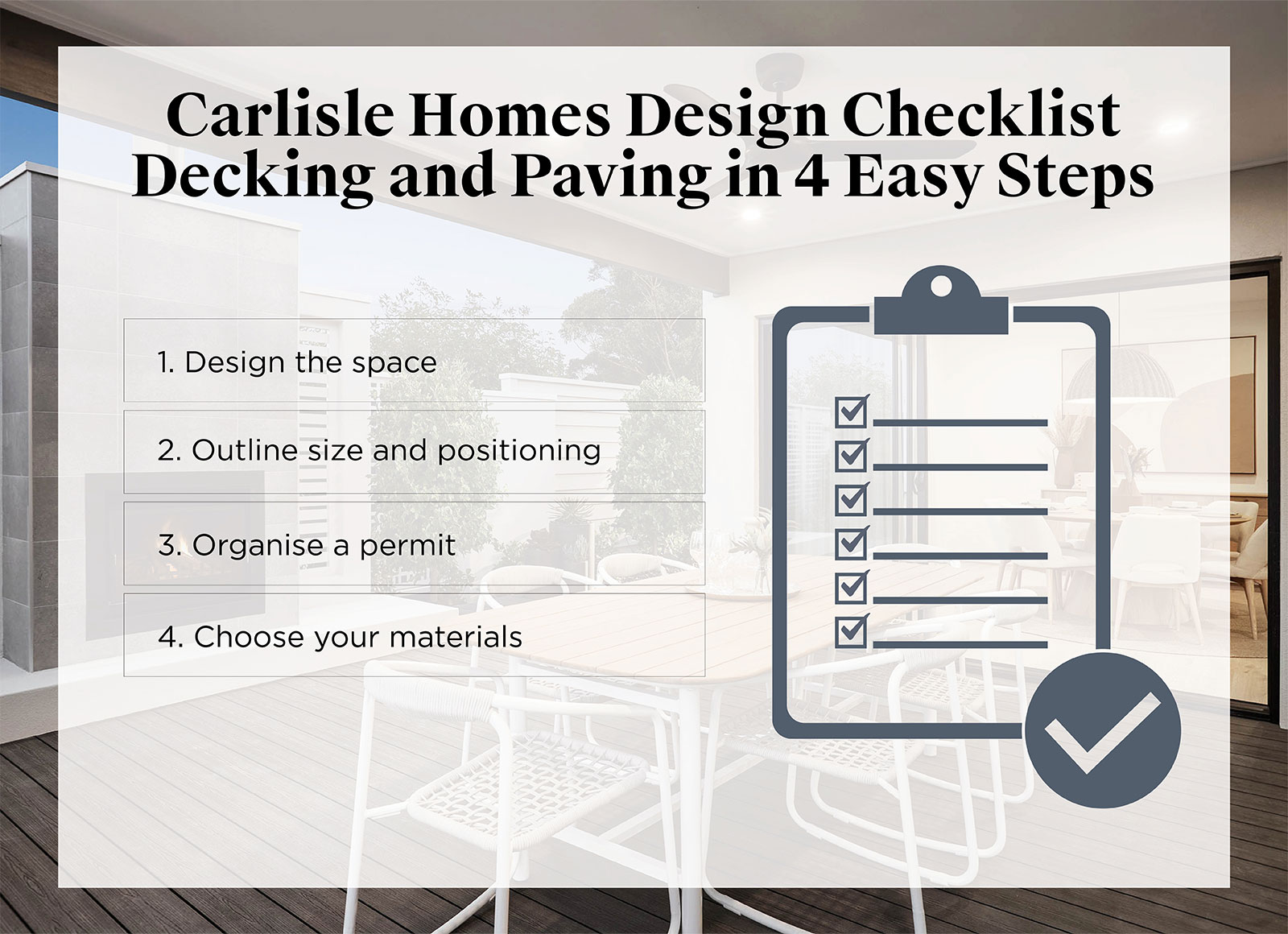 Home Design Checklist: Decking & Paving FAQs