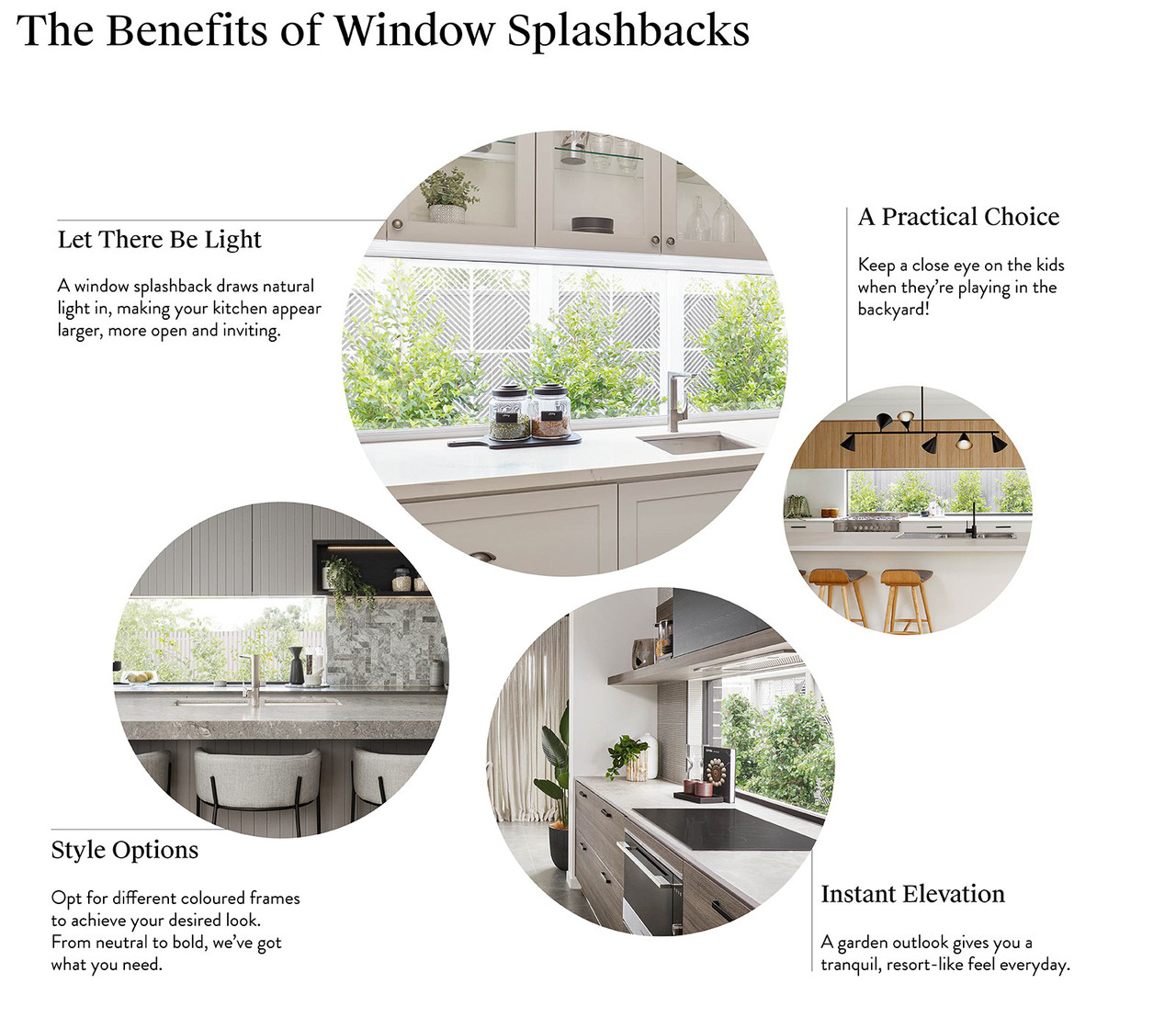 Kitchen Trends 2023: Window and Glass Splashbacks
