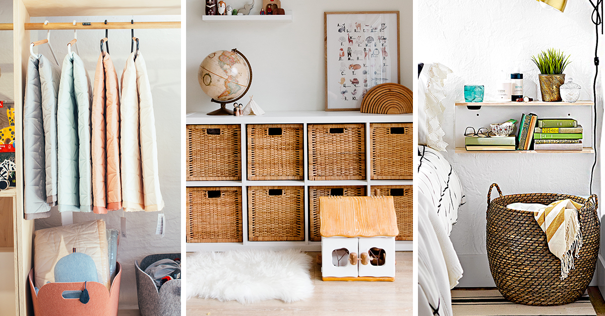 Storage Solutions for Small Bedrooms - Simply Organized