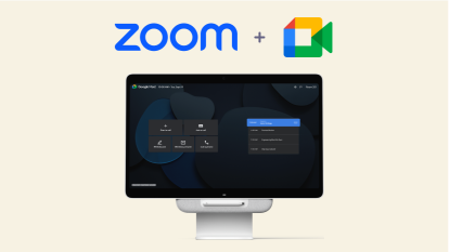 Zoom と Google Meet の連携